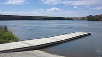 A Dock On The Mighty Snake River
